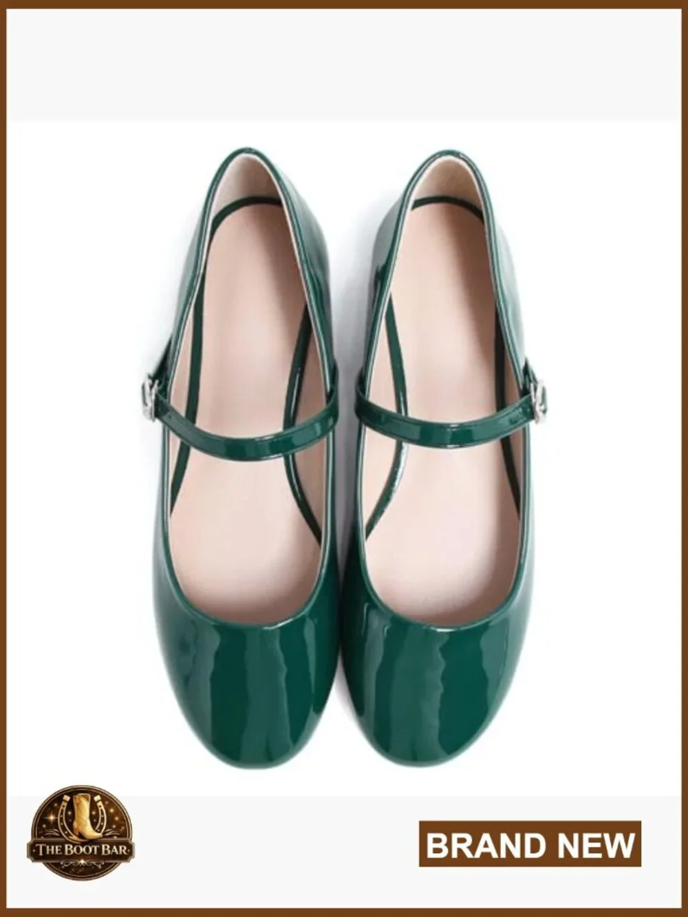 Women's Mary Jane Flats Square Toe Slip On Buckle Flats Soft Comfortable Casual
